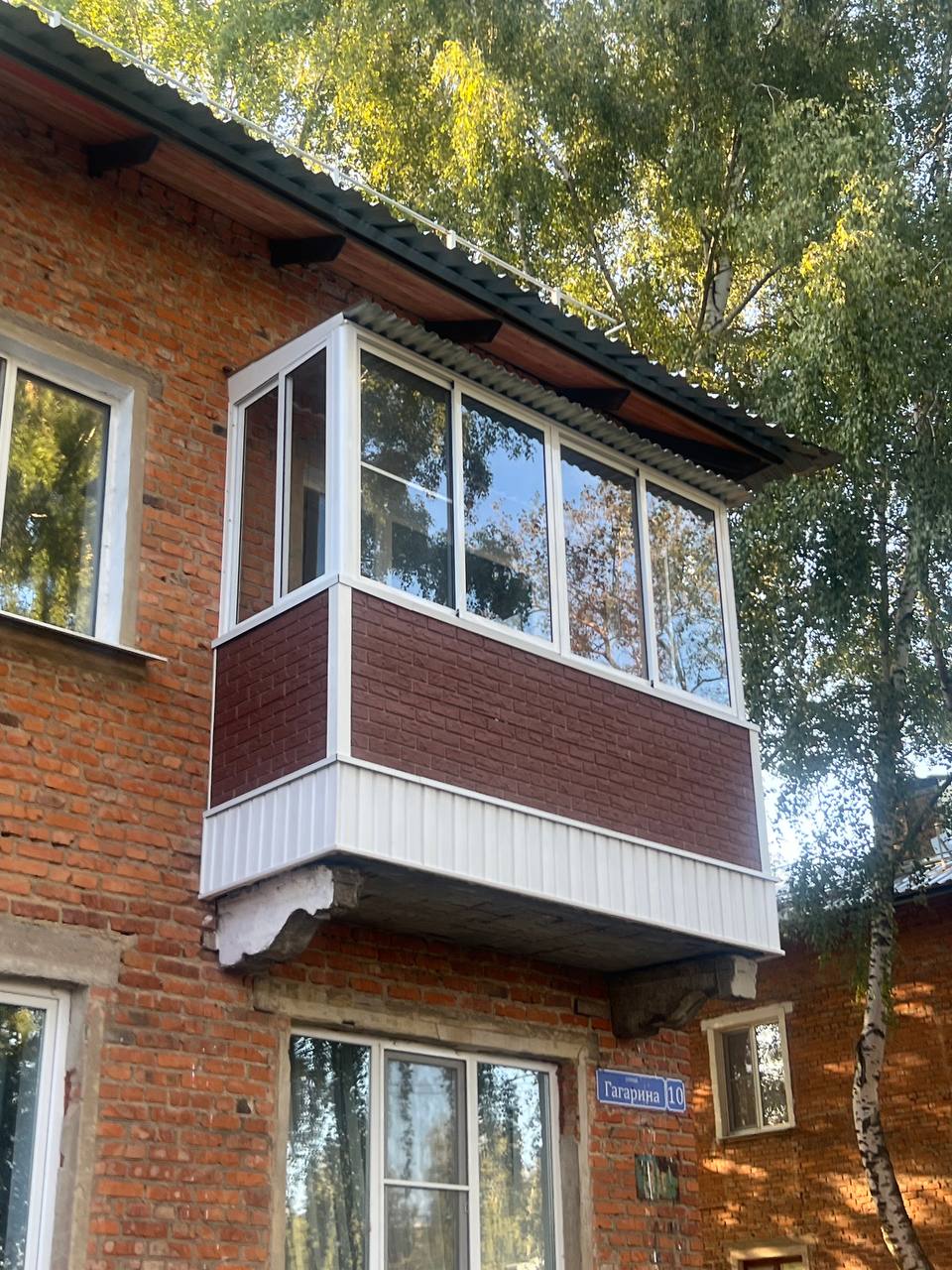 варианты отделки балкона