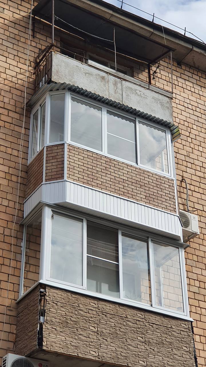 холодное остекление балконов